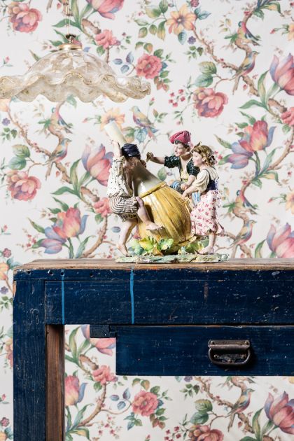 tavolo rustico restaurato